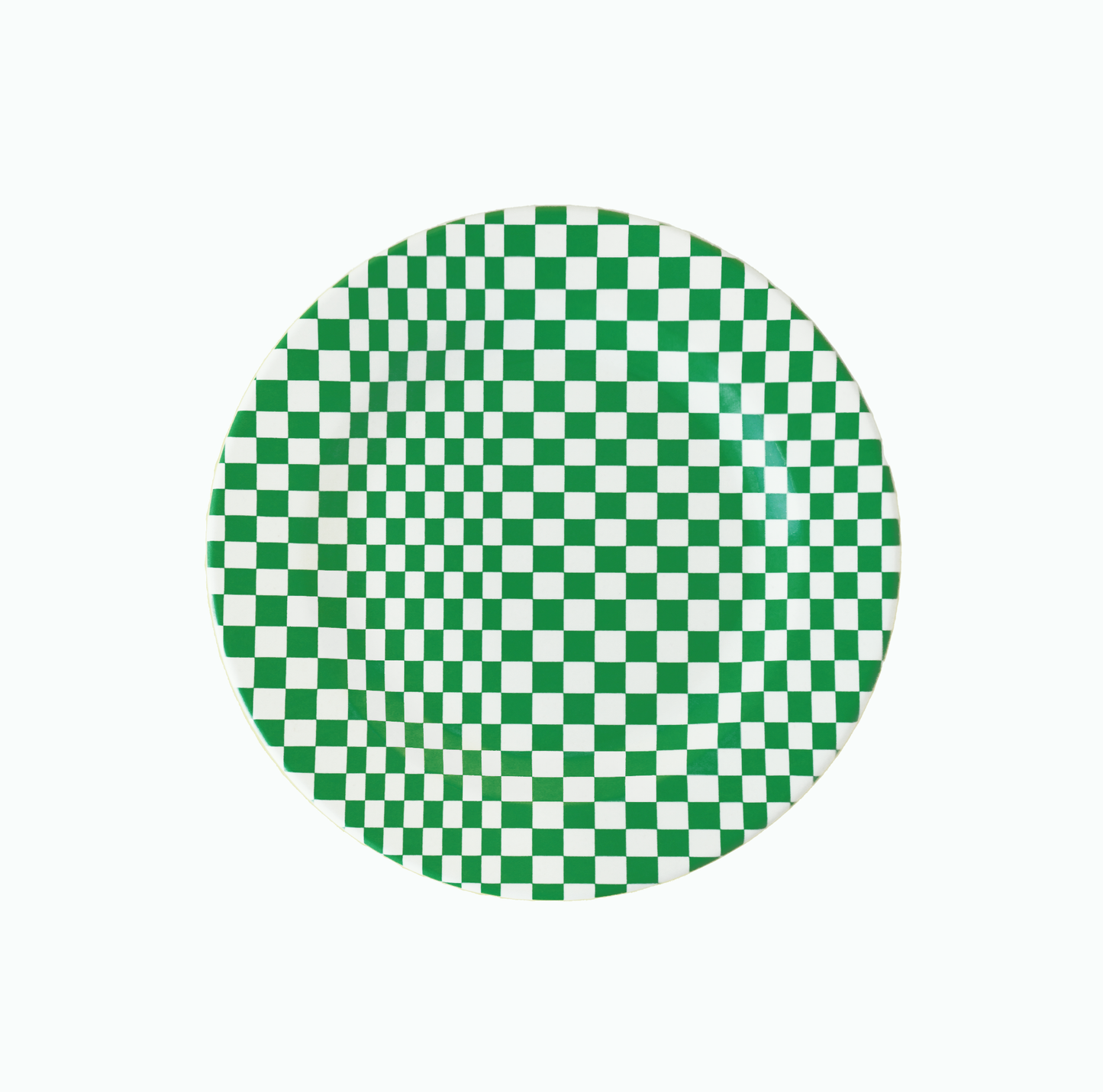 MARINA & MITSUKO プレート(Green Check /17.4cm)