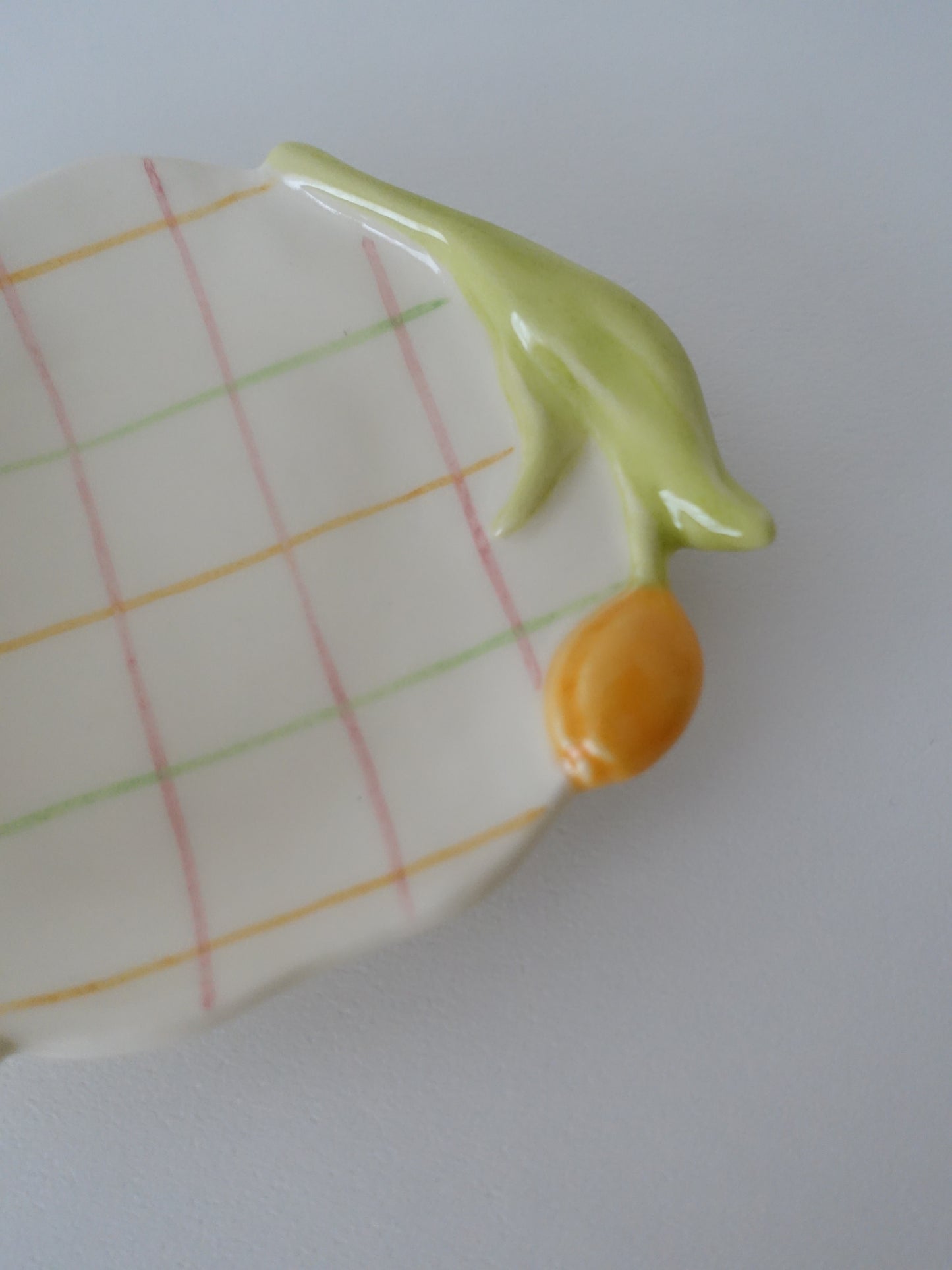 オオヤサイリ チューリップ小皿（orange）