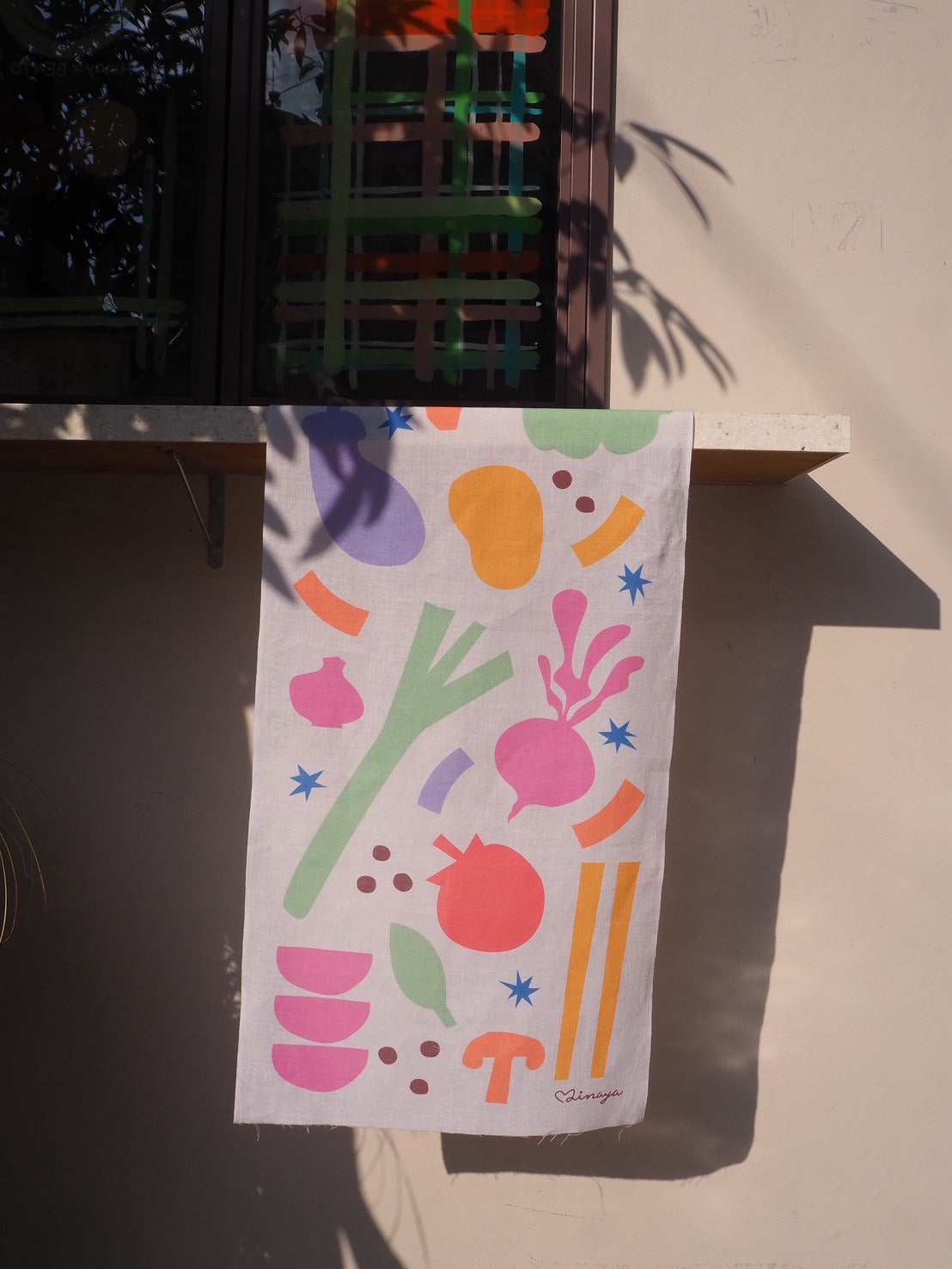 手ぬぐい　OISHII